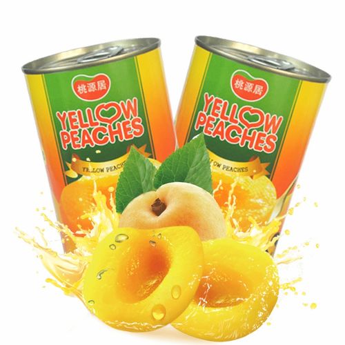 一品好特惠 碭山新鮮糖水黃桃罐頭，休閑零食新選擇